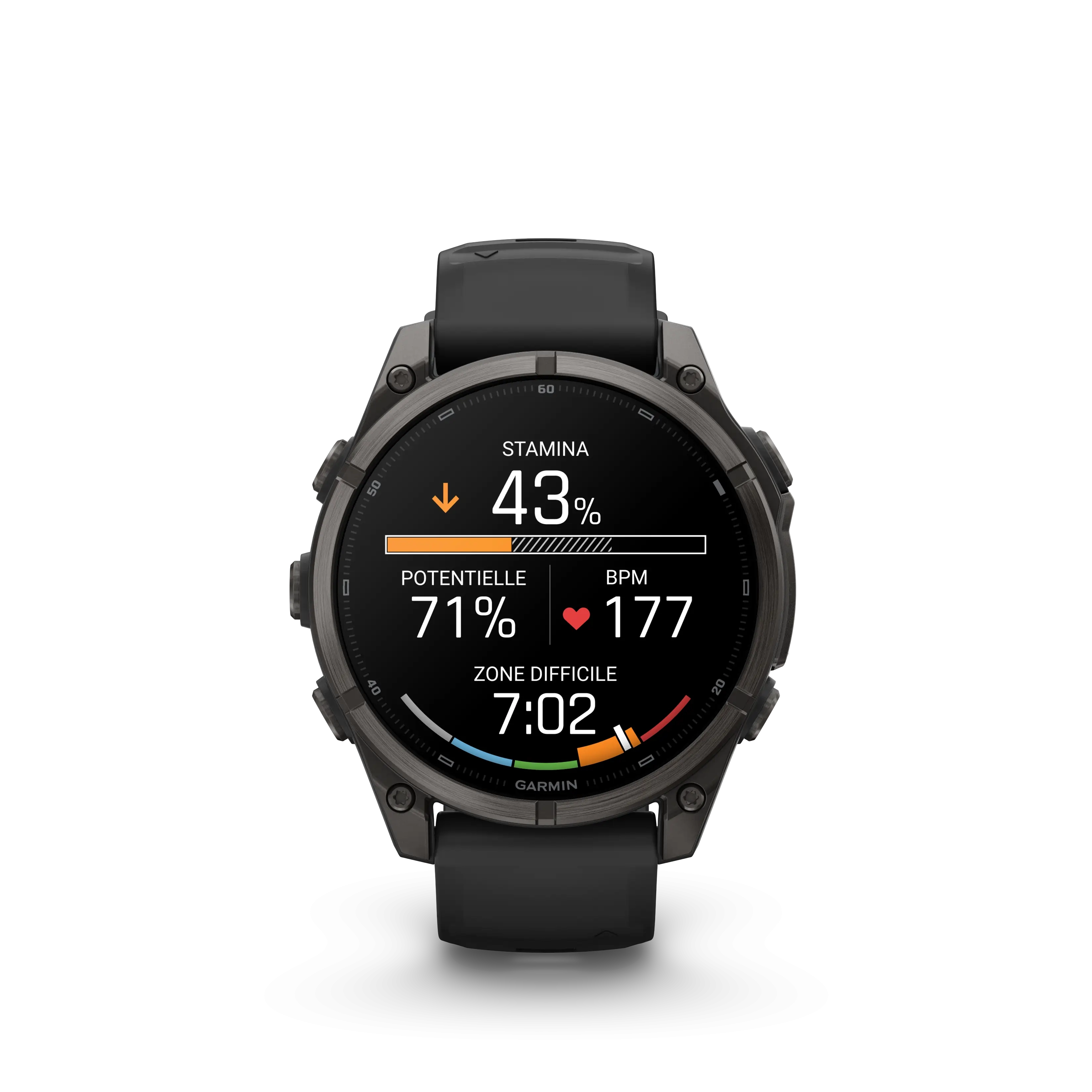 Fenix 9 47mm Titane Carbon Gray DLC /black Band - Gps | Garmin
