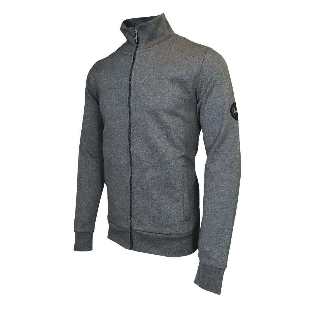 Men Sweat Veste Explore Dark Grey - Veste | Azimut Outdoor