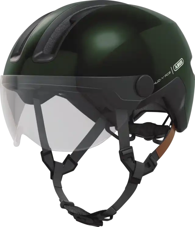 Hud-y Ace Moss Green - Casque | Abus