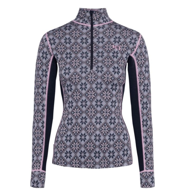 T-shirt Femme Rose Royal - Tee Shirt Ml | Kari Traa