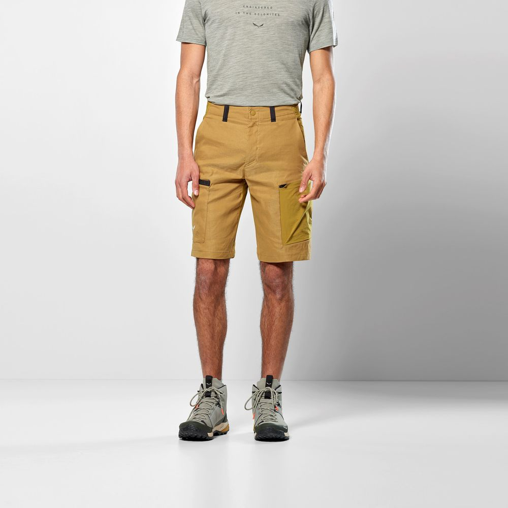 Short Puez Hemp Golden Brown - Short | Salewa