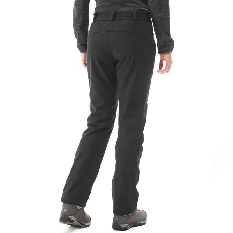 Pantalon Femme Track Softshell Black - Pantalon | Lafuma