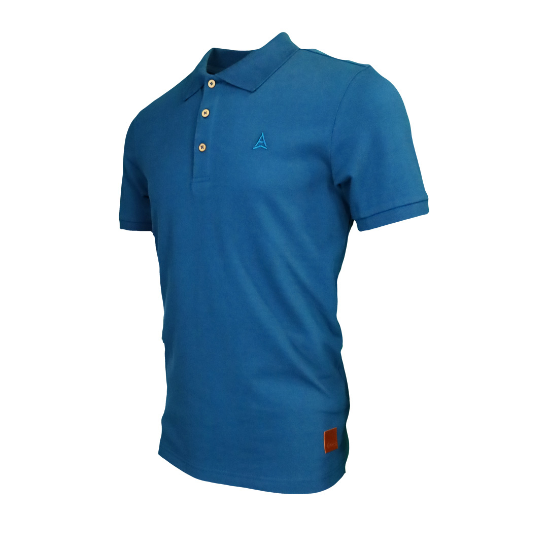 T-shirt Lifestyle Polo Piqué Explore Blue - Polo | Azimut Outdoor