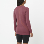 T-Shirt Femme Sense Aero Seamless Nocturne Cyclamen