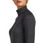 T-Shirt Femme Mer 260 Zoneknit Half Zip Jet Heather