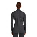 T-Shirt Femme Mer 260 Zoneknit Half Zip Jet Heather