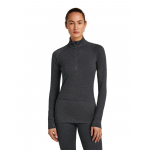 T-Shirt Femme Mer 260 Zoneknit Half Zip Jet Heather
