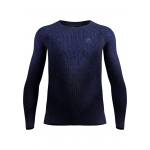 T-shirt Top Crew Performance Warm Blackcomb Skipper Blue