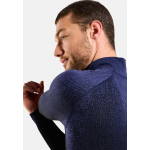 T-shirt 1/2 Zip Performance Warm Blackcomb Skipper Blue