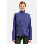 T-shirt 1/2 Zip Femme Essential Thermal Skipper Blue