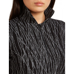 T-Shirt Femme Mer 260 Vertex Delta Aop Black Snow