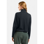 Polaire Femme Grid Fleece 1/2 Zip Black Melange