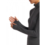 T-Shirt Femme Mer 260 Zoneknit Half Zip Jet Heather