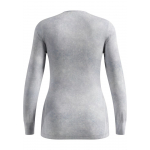 T-Shirt Femme Active Warm X Pow Silver Grey