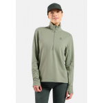 T-shirt 1/2 Zip Femme Essential Thermal Shadow
