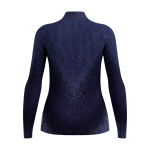 T-shirt Femme 1/2 Zip Performance Warm Blackcomb Skipper Blue