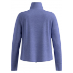 Polaire Femme Grid Fleece 1/2 Zip Blue Heron Melange