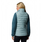 Doudoune Sans Manches Powder Lite II Femme Crushed Blue