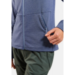 Veste Polaire Femme Grid Fleece Blue Heron Melange