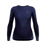 T-shirt Femme Top Crew Performance Warm Blackcomb Skipper Blue