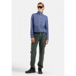 Polaire Femme Grid Fleece 1/2 Zip Blue Heron Melange