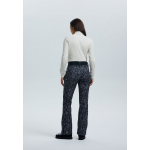 Pantalon Femme Joentaus Noir Print