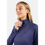 Pull Femme Essential Ceramiwarm 1/2 Zip Skipper Blue
