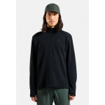 T-shirt 1/2 Zip Essential Thermal Black