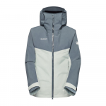 Crater IV HS Hooded Jacket Women Silver Sage Strata