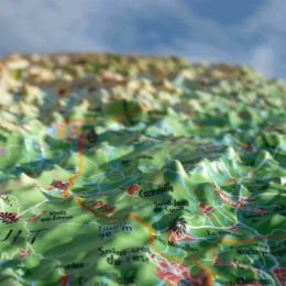 Le Gard - Cartes | 3dmap