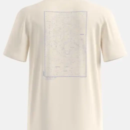 T-Shirt Cotton Blend Unlimited Gardenia - Tee Shirt Mc | Odlo