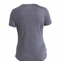 T-shirt Femme Merino 125 Cool-lite Sphere III Midnight Navy Heather - Tee Shirt Mc