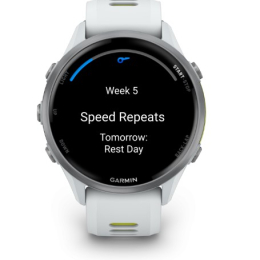 Forerunner 970 Whitestone / Amp Yellow - Gps | Garmin