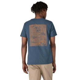 T-shirt Strataspire Responsibili-tee Utility Blue | Patagonia