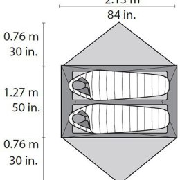 Hubba Hubba Nx Grey - Tente | Msr