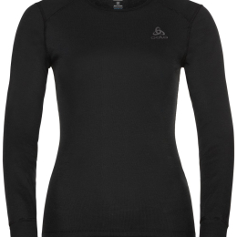 T-shirt Femme Active Warm Eco Noir - Tee Shirt Ml | Odlo
