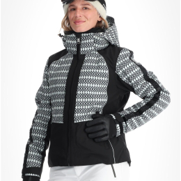 Veste Femme Mukkavaara Noir Print