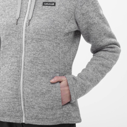 Veste Polaire Femme Cali Heather Grey - Polaire | Lafuma