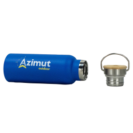 Bouteille Isotherme 0.5 L - Bleu | Azimut Outdoor