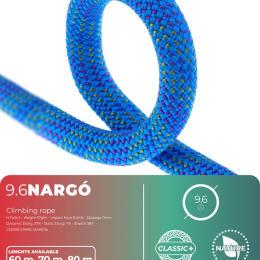 9,6mm Nargo 80m - Cordes A Simple | Fixe