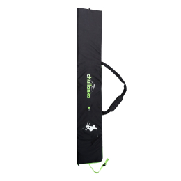 Housse A Skis Matelassee Noir-vert - Housse | Chullanka
