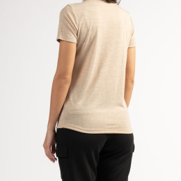 T-shirt Femme Perel Sable - Tee Shirt Mc | Sun Valley