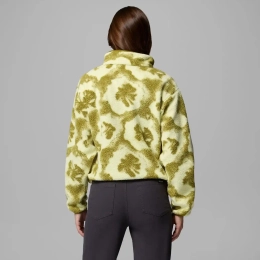 Polaire Femme Helvetia II Printed Cropped Citron Haze Sprayflower - Polaire | Columbia