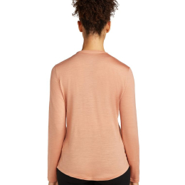 T-shirt Femme Long Merino 125 Cool-lite Sphere Iii Desert Sand - Tee Shirt Ml