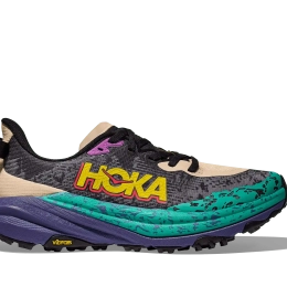 Speedgoat 6 Femme Oatmeal / Mountain Iris - Chaussures | Hoka