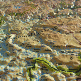 Cevennes Grands Causses - Cartes | 3dmap