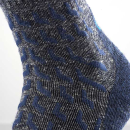 Chaussettes Trek Ultra Cool Linen Crew Navy - Chaussettes | Thermic