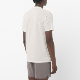 T-shirt Sense Aero Gfx Whisper White - Tee Shirt Mc | Salomon