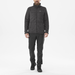 Veste Polaire Cali F-zip Anthracite Grey - Polaire | Lafuma