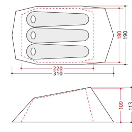 Minima 3 Sl - Tente | Camp
